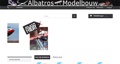 Desktop Screenshot of albatrosmodelbouw.be