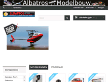 Tablet Screenshot of albatrosmodelbouw.be